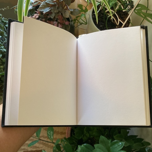 Hardback Canvas Sketchbook with Attached Pencil - Picture 3 of 4